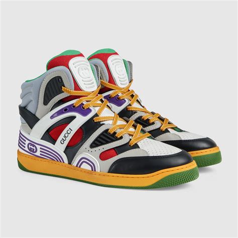 ugly gucci basketball shoes|high top Gucci sneakers.